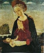 Alesso Baldovinetti Virgin and Child oil painting reproduction